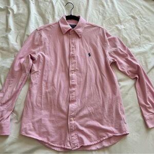 Ralph Lauren Men's Light Pink Button Down Shirt
